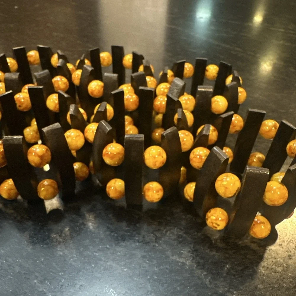 Pier 1 Imports MCM Napkin Rings, 12 Total